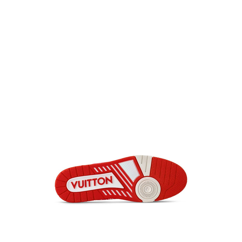 Louis Vuitton Trainer "Red Textile"
