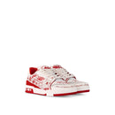 Louis Vuitton Trainer "Printed Red"