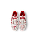 Louis Vuitton Trainer "Printed Red"
