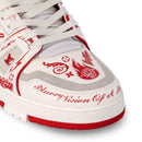 Louis Vuitton Trainer "Printed Red"