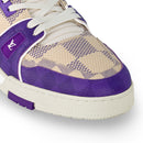 Louis Vuitton Trainer "Damier Grained Purple"