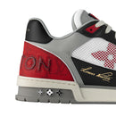 Louis Vuitton Trainer "Denim Black Red"