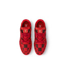 Louis Vuitton Trainer "Damier Pop Red"