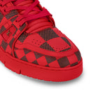 Louis Vuitton Trainer "Damier Pop Red"