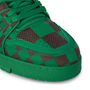 Louis Vuitton Trainer "Damier Pop Green"