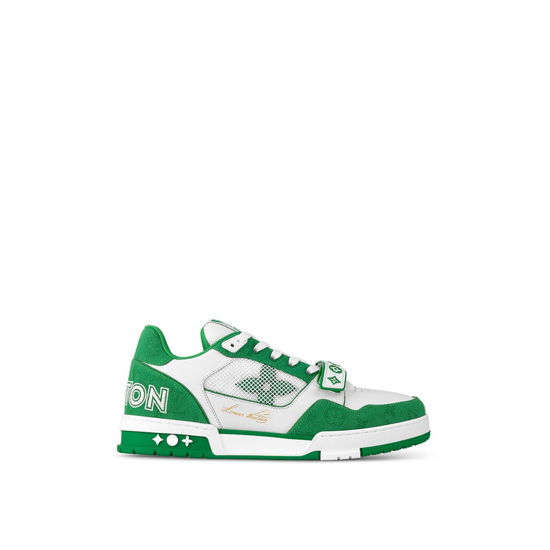 Louis Vuitton Trainer "Denim Green"