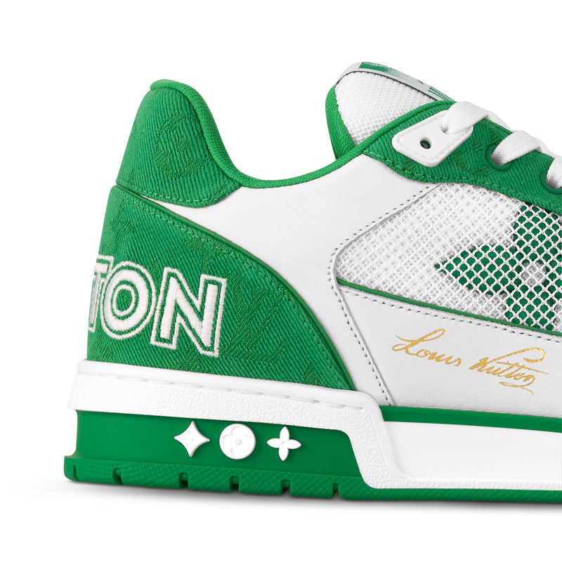Louis Vuitton Trainer "Denim Green"