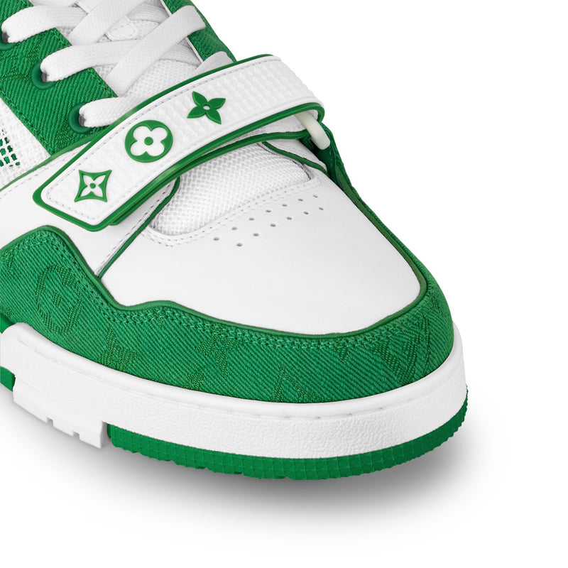 Louis Vuitton Trainer "Denim Green"