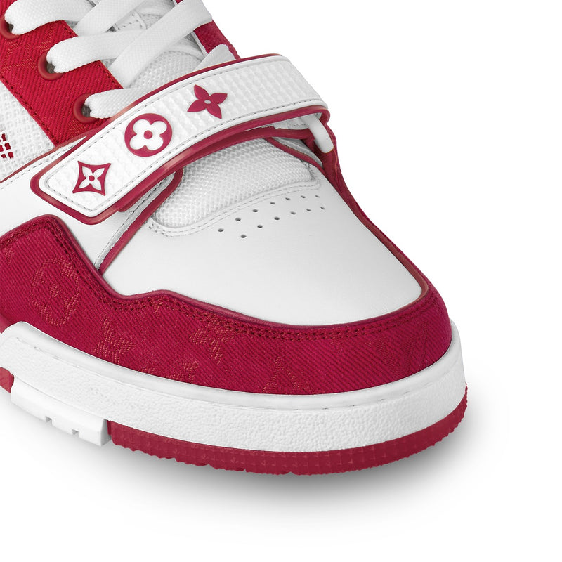 Louis Vuitton Trainer "Denim Red"