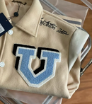 Louis Vuitton Jaqueta Varsity "Cream Multi-Patches Mixed"