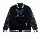 Louis Vuitton Jaqueta Varsity "Black Multi-Patches Mixed"
